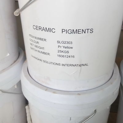 Pigments céramiques jaunes EINECS n° 269-075-7 pour les colorants céramiques