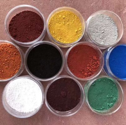 Oxyde de fer Rouge pour les peintures de construction Plastique caoutchouc encre d'impression Céramique couleur Asphalte Papeterie