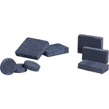 Filtre à mousse céramique poreuse au carbure de silicium pour solution de filtration de métaux fondus